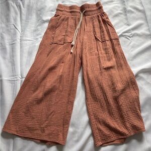 SALT - Muslin / Crinkle / Gauze / Gauzy Beach Flowy Pants